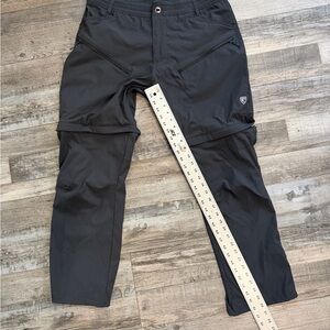 Kuhl Renegade convertible Black/dark gray Pants 38x30